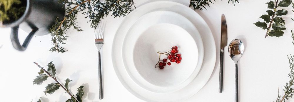 5 idee creative per addobbare la tavola di Natale