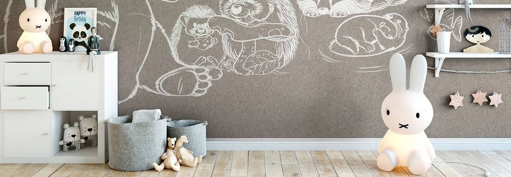Carta da parati in cameretta, la gioia dei tuoi bimbi
