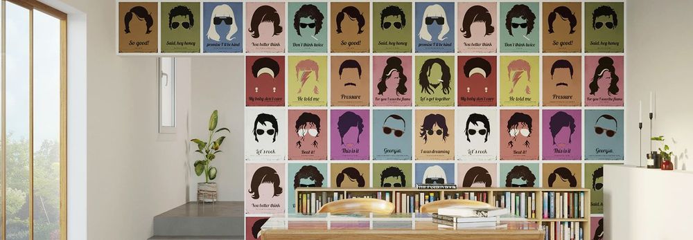 Carta da parati moderna, crea il tuo mondo su misura