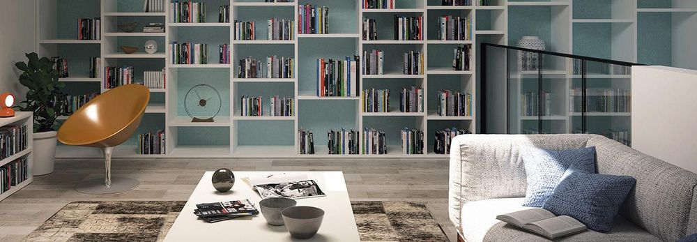 Case moderne, interni organizzati con stile