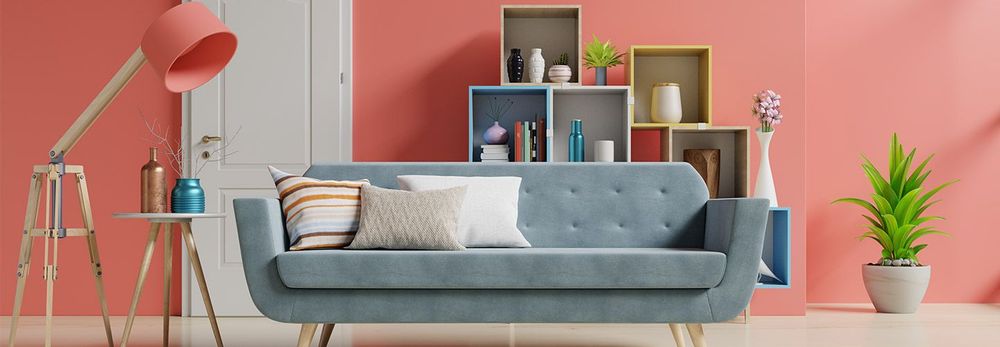 Color corallo: i migliori abbinamenti per le pareti di casa
