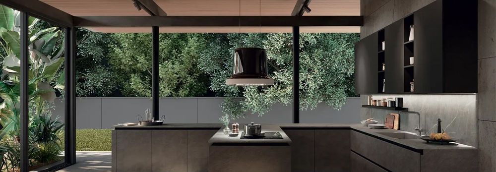 Come arredare una cucina all'americana