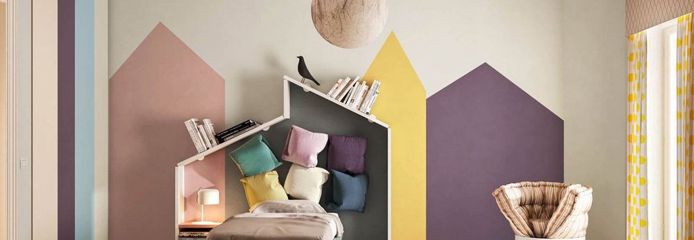 Come dipingere le pareti di casa, tante idee