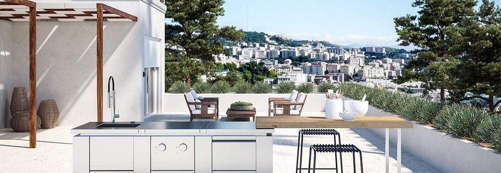 Cucina da esterno, la gioia di stare all’aperto