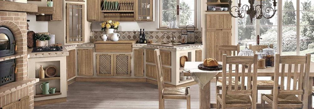 Otto idee di cucine in muratura per la tua casa