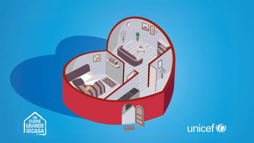 Al fianco di UNICEF per la vendita degli immobili provenienti da donazioni del progetto “Un cuore grande come una casa”